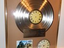 Oasis Be Here Now goldene Schallplatte
