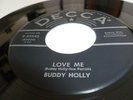 BUDDY HOLLY  ROCKABILLY DECCA  LABEL  9-30543  LOVE ME  HEAR