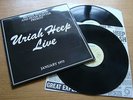 URIAH HEEP Uriah Heep Live COMPLETE BRONZE UK Original 2LP