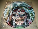 iron maiden , i shot the focke, aces high ,  picture disc lp