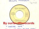 IRON MAIDEN 45 WASTING LOVE SPANISH UNIQUE *P*R*O*M*O* ITEM
