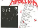 METALLICA    HARVESTER OF SORROW      RADIO PROMO SLEEVE (COVER ONLY)