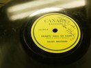 CANARY label 78/BAILEY BROTHERS+AUTOGRAPH/Vocals w.String Band