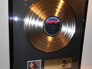 Whitney Houston Bodyguard Soundtrack goldene Schallplatte