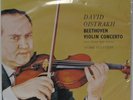 DAVID OISTRAkH / BEETHOVEN VIOLIN CONCERTO / EMI TESTAMENT 180 GRAM REISSUE