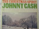 Johnny Cash  THE CHRISTMAS SPIRIT  LP  RARE  Stereo MINT Record