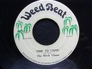 TIME  TO  UNITE  /  BLACK  UHURU  orig  WEED  BEAT  7 in  1978