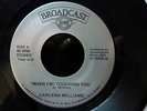 CARLENA WILLIAMS 'TOUCHING YOU' RARE MODERN SOUL & BOOGIE 45-BROADCAST