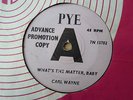 Carl Wayne - What's the Matter Baby - Demo - PYE 7N 15702