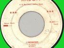BOBBY & VELVETS I Promised 45rpm Rason 1959 teen doo-wop