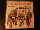 THE BEATLES DANOIS SINGLE 2 TITRES R 5084 I WANT TO HOLD YOUR HAND / superbe 