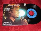 TRES RAR PROMO 45T LE COEUR EN DEUX/THE KING IS DEAD (GABRIELLE) JOHNNY HALLYDAY