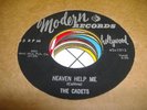 HEAR Doo Wop 45 THE CADETS Heaven Help Me on Modern