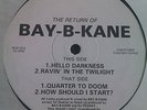 Bay-B-Kane - The Return Of Bay B Kane - *Huge Hardcore Jungle Classics*