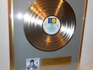 Gary Moore Wild Frontier goldene Schallplatte
