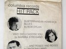 BOB DYLAN Columbia Records Hit Pack SUBTERRANEAN Red