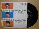 Elvis presley 45 italy can't help falling in love different cover