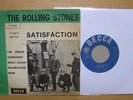 The Rolling Stones 45 italy satisfaction green cover version