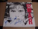 *U2*WAR-AUTOGRAPHED COVER-ALL 4 MEMBERS-THE REAL DEAL