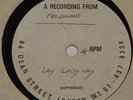 BOB DYLAN   LAY LADY LAY B/W PEGGY DAY  RARE B. FELDMANS & C0 UK ACETATE 7