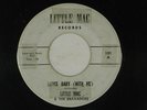 LITTLE MAC & Bravadoes 45 DANCE BABY / CINDERALLA   LITTLE MAC G to G+