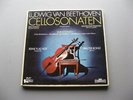 intercord box 3lp REINE FLACHOT beethoven cellosonaten cello sonatas