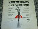 33RPM Record - Hank Williams -As Luke The Drifter - 10
