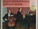 PHILIPS HIFI STEREO BEETHOVEN ROSTROPOVICH RICHTER CELLO SONATAS 835182/83 AY NM
