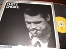 CHET BAKER TRIO : CHETS CHOICE LP 1985 CRISS CROSS NL