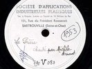 78 tours  Michèle Arnaud  La prière  ( Brassens ) Ducretet  épreuve invendable