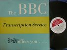 BBC TRANSCRIPTION LP-RARE SAMPLER-1950's POPULAR DRAMA & TALKS - G'FOLD SLEEVE