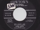 STARDAY Custom C&W Bopper HARRY PEPPEL No Baby No COWTOWN 651 M- Hear BOTH Now
