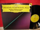 DG 423 141-1 STEREO DIGITAL GERMAN BRAHMS SYMPHONY No.1 BPO KARAJAN NM