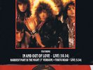 BON JOVI - 'RED HOT AND 2 PARTS LIVE' RARE UK RED VINYL 12