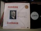 WALTER GIESEKING PIANO BEETHOVEN SONATAS COLUMBIA SAX 2259 BLUE/SLVR STEREO VG+