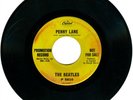 The Beatles Penny Lane/Strawberry Fields Capitol Promo 45 record rare trumpet