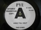 VERY RARE THE KINKS LONG TALL SALLY 7