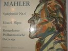 RARE Philips Mono Records Mahler 6 - Eduard Flipse Live Holland Juni 1955 Mint -