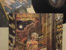 IRON MAIDEN SOMEWHERE IN TIME RARE 1986 GREEK LP+INNER LYRIC SLEEVE/DICKINSON/
