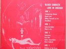 Black Sabbath Live Love In Chicago 2 LP RARE