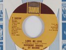 70's Soul 45 DIFFERENT SHADES OF BROWN Label Me Love TAMLA HEAR