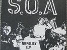 S.O.A-No Policy Ep 1st press green vinyl kbd punk teen idles minor threat Red C