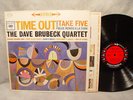 THE DAVE BRUBECK QUARTET TIME OUT / TAKE FIVE  ORIG COLUMBIA 6 EYE CS 8192    A 