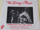 THE ROLLING STONES - Sympathy For The Devil / Satisfaction - PICTURE SLEEVE