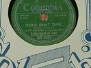 CLIFF RICHARD & THE SHADOWS-please don't tease TURKISH ONLY 78 RPM RECORD
