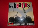 VINYLE 45 T COLLECTOR LES BEATLES 1964 / WHEN THE SAINTS / TONY SHERIDAN