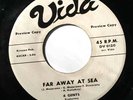 4 GENTS Doo Wop 45rpm PROMO Vida #0120 Far Away At Sea b/w Massacre LISTEN