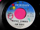 JAN DAVIS - Watusi Zombie - Promo 45 rpm