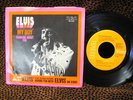   ELVIS PRESLEY MY BOY/ THINKING ABOUT YOU PS 45 RECORD NM    FREE S/H USA