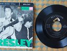 VG+ Elvis Presley EPA 747 I Got A Woman / Blue Suede Shoes w/ Cover EP 7